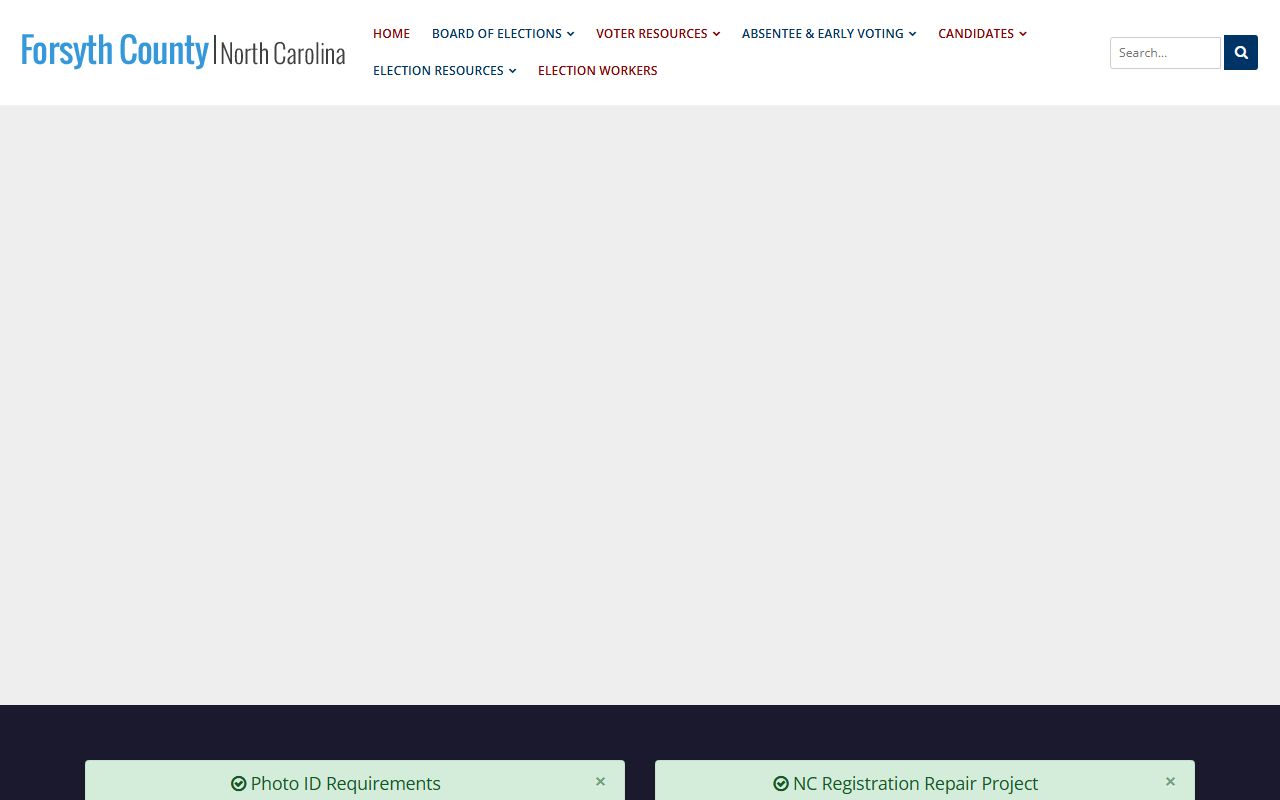 Kernersville phone directory Forsyth County Board of Elections number